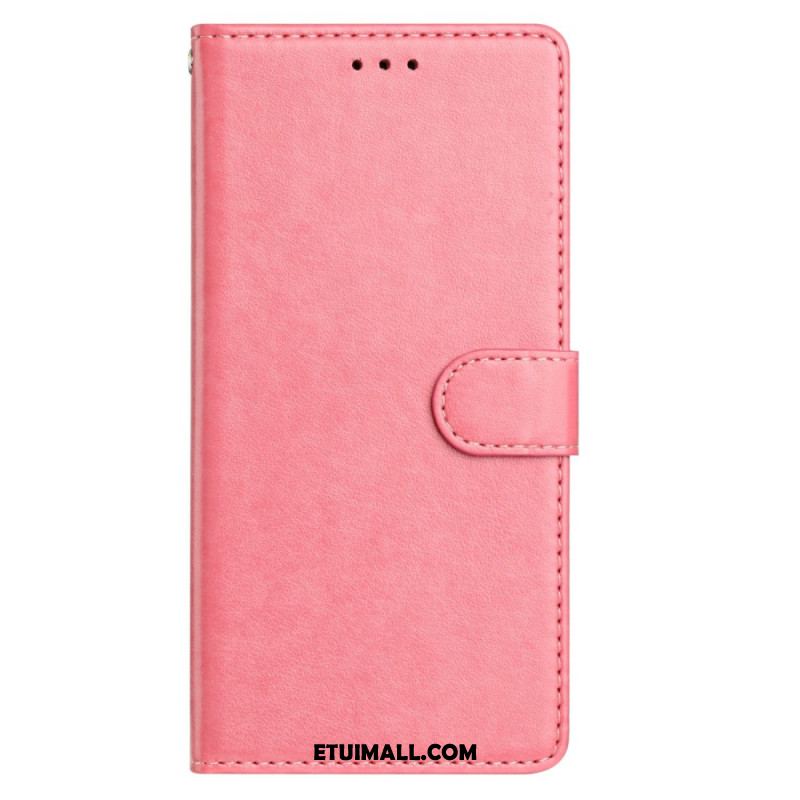 Etui Folio Do Samsung Galaxy A16 5g Zwykła Sztuczna Skóra