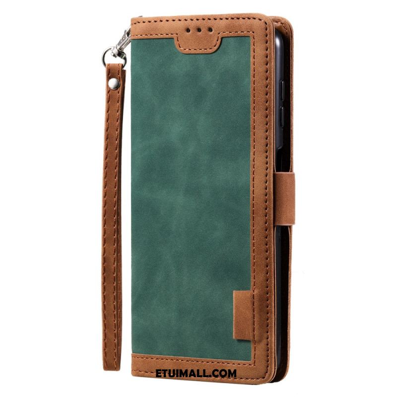 Etui Folio Do Samsung Galaxy A55 5g Portfel Retro