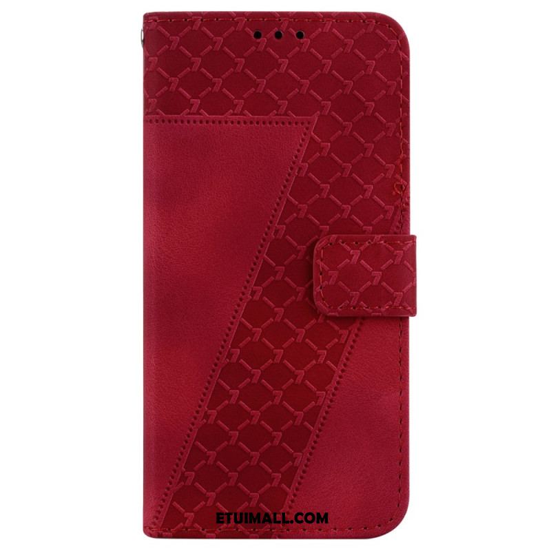 Etui Folio Do Samsung Galaxy A55 5g Wzór 7 Z Paskiem