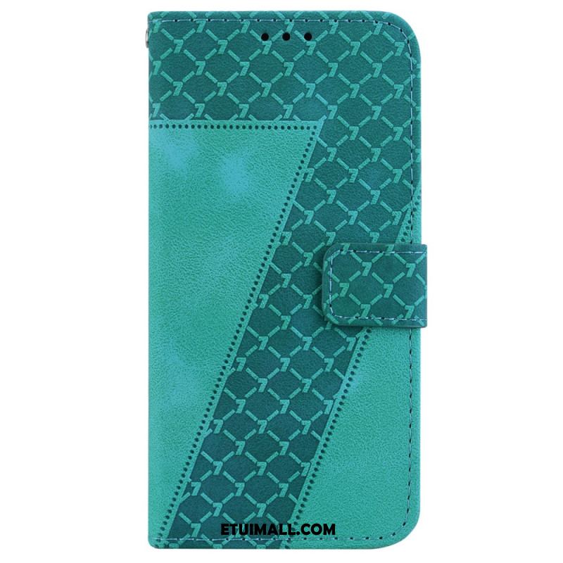 Etui Folio Do Samsung Galaxy A55 5g Wzór 7 Z Paskiem