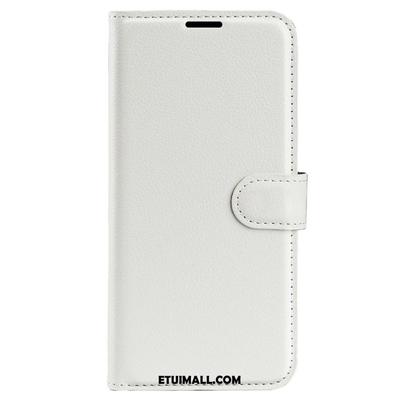 Etui Folio Do Samsung Galaxy S24 5g Sztuczna Skóra Liczi