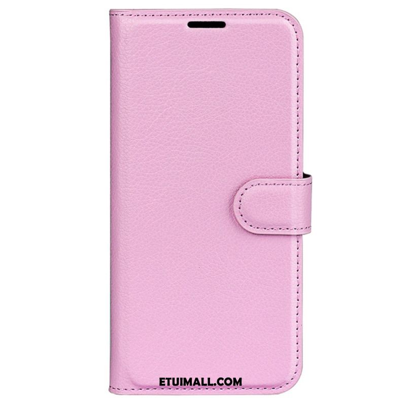 Etui Folio Do Samsung Galaxy S24 5g Sztuczna Skóra Liczi