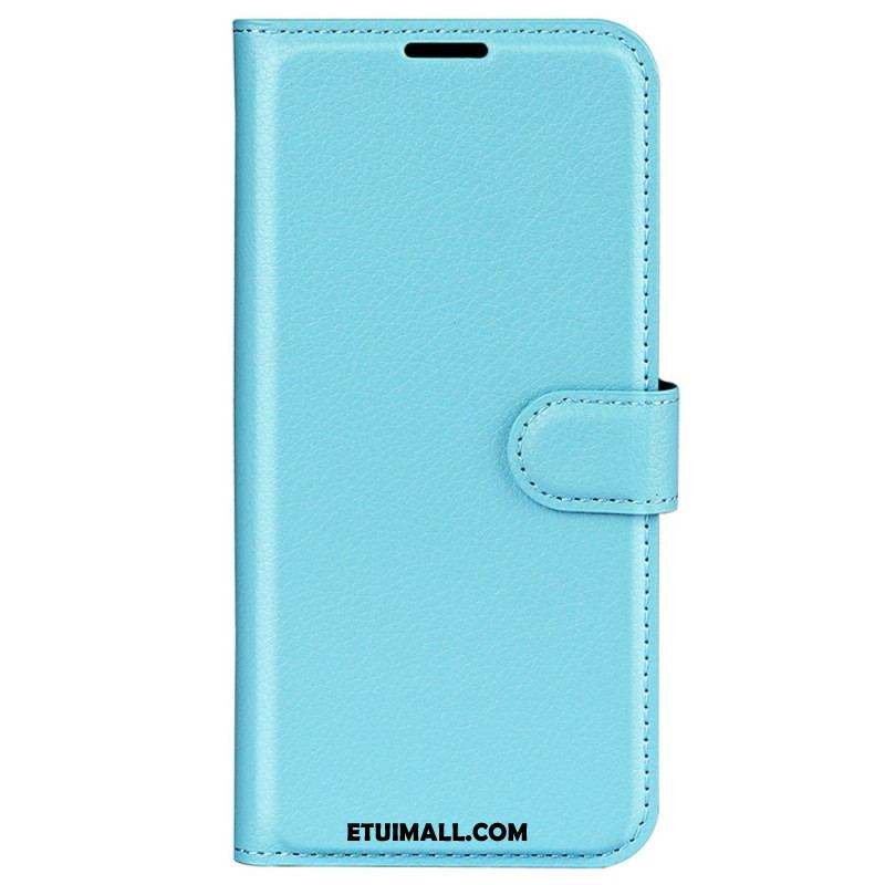 Etui Folio Do Samsung Galaxy S24 5g Sztuczna Skóra Liczi