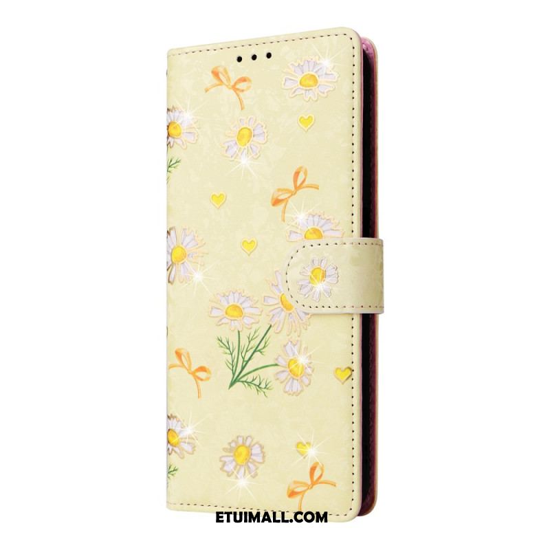 Etui Folio Do Samsung Galaxy S24 Fe Fleurette Blokujące Rfid