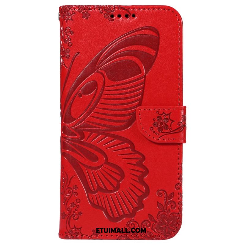 Etui Folio Do Samsung Galaxy S24 Fe Grafika Motyla