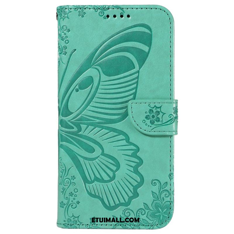 Etui Folio Do Samsung Galaxy S24 Fe Grafika Motyla