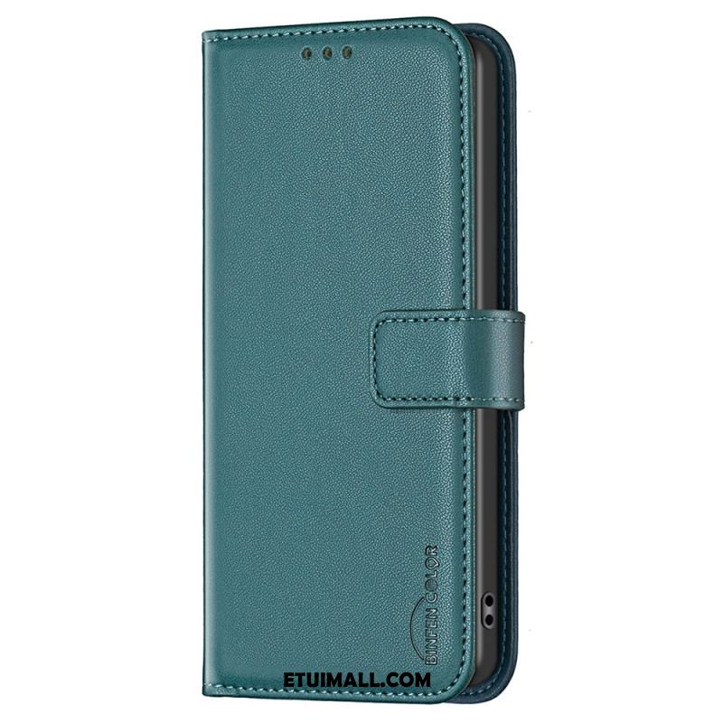 Etui Folio Do Samsung Galaxy S24 Fe Klasyczny Kolor Binfen