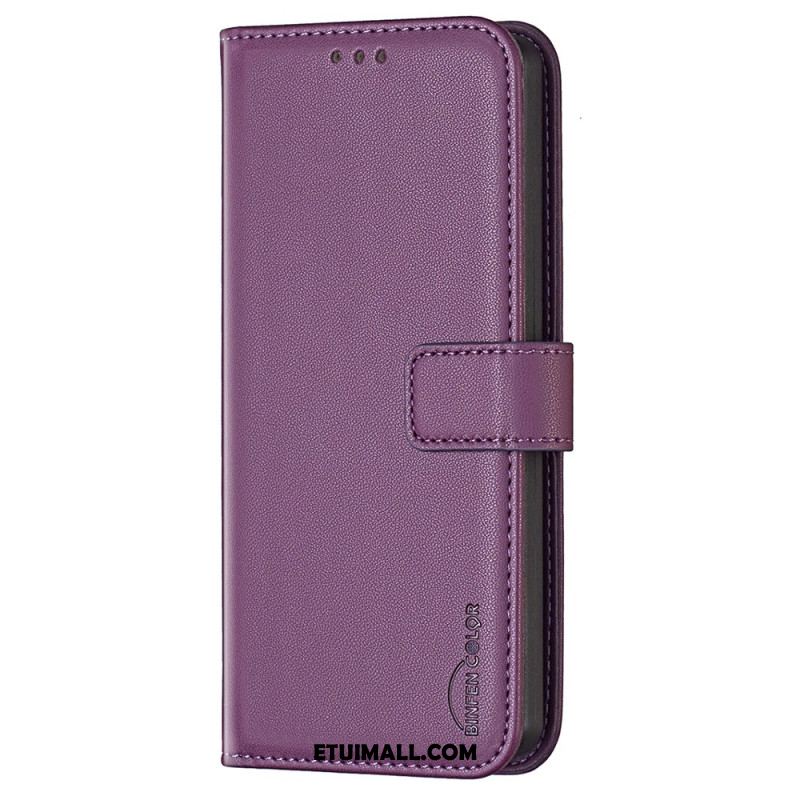 Etui Folio Do Samsung Galaxy S24 Fe Klasyczny Kolor Binfen