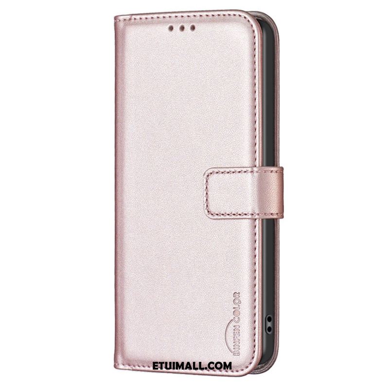 Etui Folio Do Samsung Galaxy S24 Fe Klasyczny Kolor Binfen