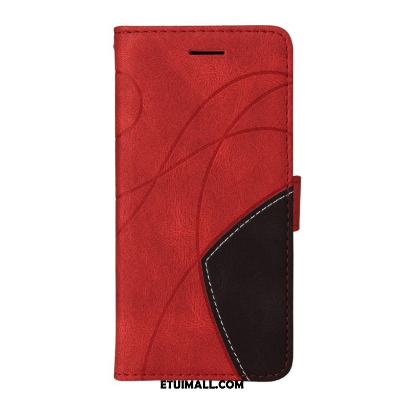 Etui Folio Do Samsung Galaxy S24 Plus 5g Konstrukcja Dwukolorowa