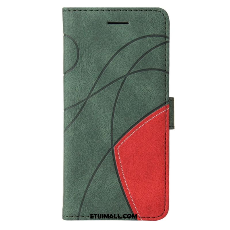 Etui Folio Do Samsung Galaxy S24 Plus 5g Konstrukcja Dwukolorowa