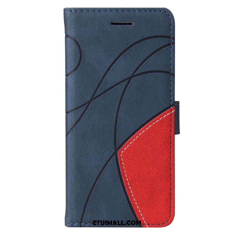 Etui Folio Do Samsung Galaxy S24 Plus 5g Konstrukcja Dwukolorowa