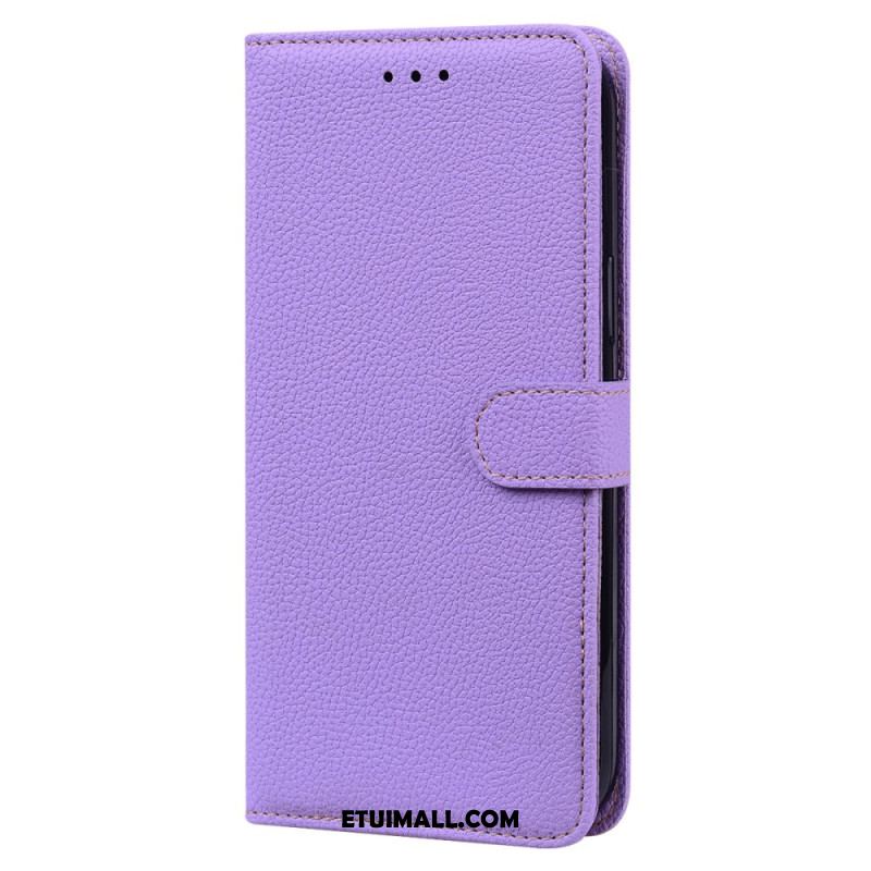 Etui Folio Do Samsung Galaxy S24 Plus 5g Tekstura Liczi