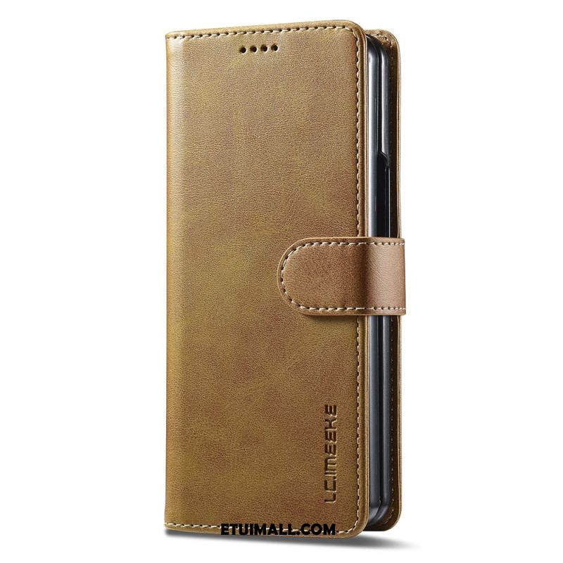 Etui Folio Do Samsung Galaxy Z Fold 6 Imitacja Skóry Lc.imeeke