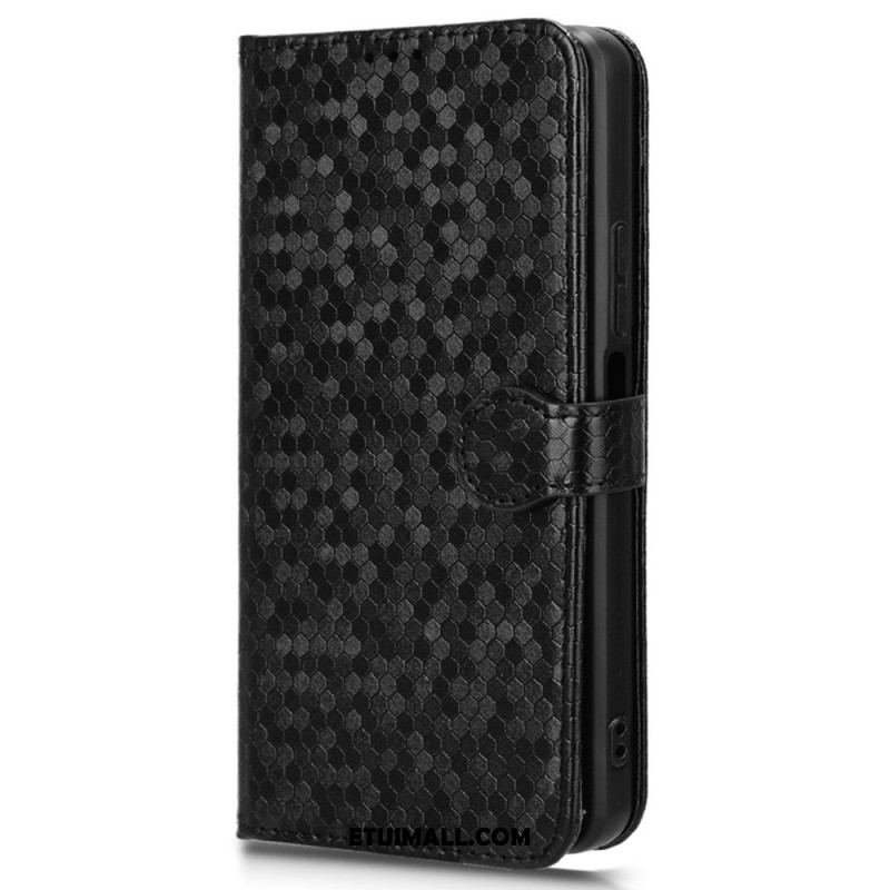 Etui Folio Do Sony Xperia 1 Vi Błyszczące Kropki Z Paskiem