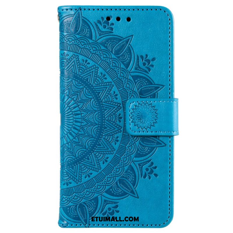 Etui Folio Do Sony Xperia 1 Vi Mandala Słońce Z Paskiem