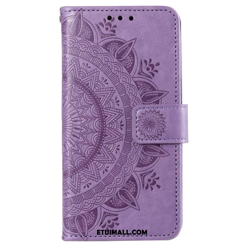 Etui Folio Do Sony Xperia 1 Vi Mandala Słońce Z Paskiem