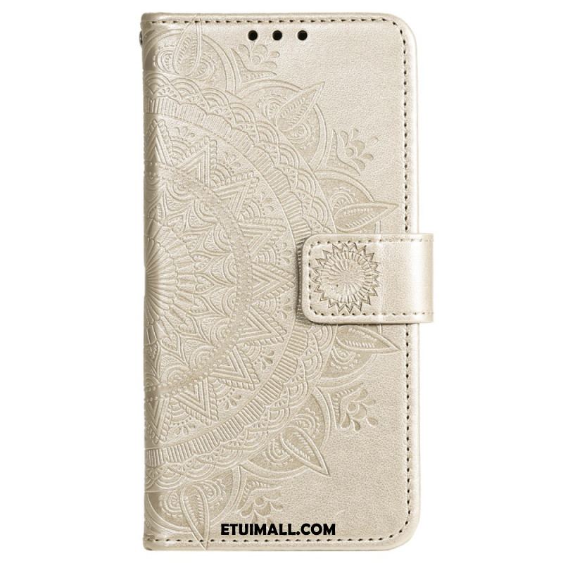 Etui Folio Do Sony Xperia 1 Vi Mandala Słońce Z Paskiem