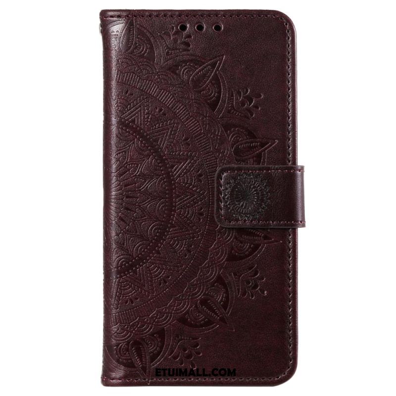 Etui Folio Do Sony Xperia 1 Vi Mandala Słońce Z Paskiem