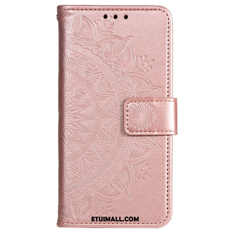 Etui Folio Do Sony Xperia 1 Vi Mandala Słońce Z Paskiem