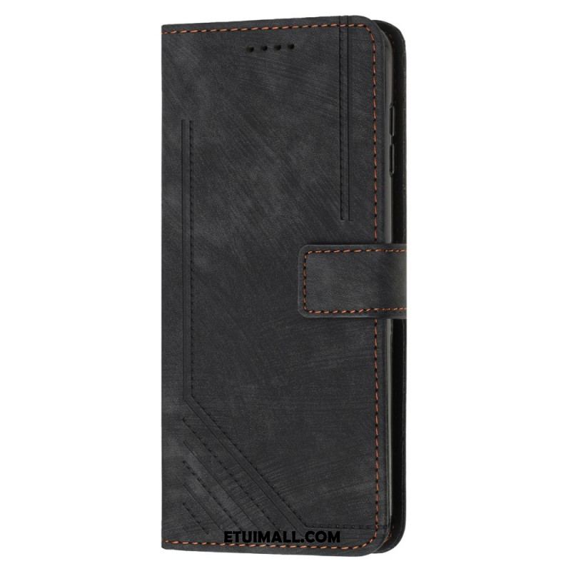 Etui Folio Do Sony Xperia 10 Vi Linie Paska