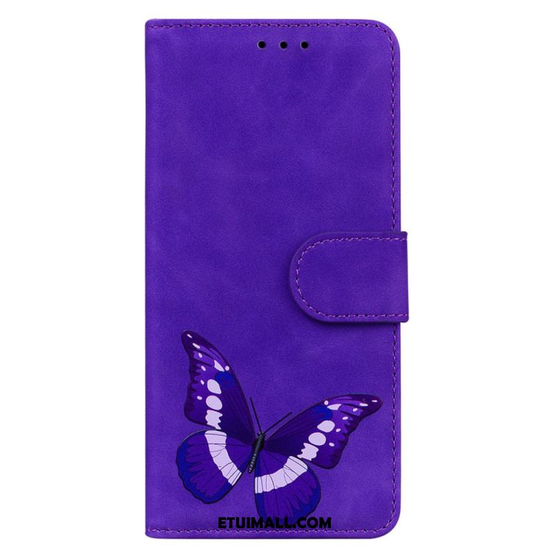 Etui Folio Do Sony Xperia 10 Vi Nadruk Motyla