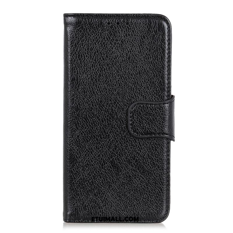 Etui Folio Do Sony Xperia 10 Vi Teksturowana Skóra Nappa