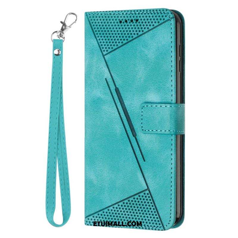 Etui Folio Do Sony Xperia 10 Vi Trójkąt Paska