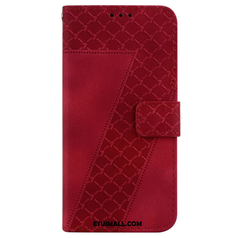 Etui Folio Do Sony Xperia 10 Vi Wzór 7 Z Paskiem