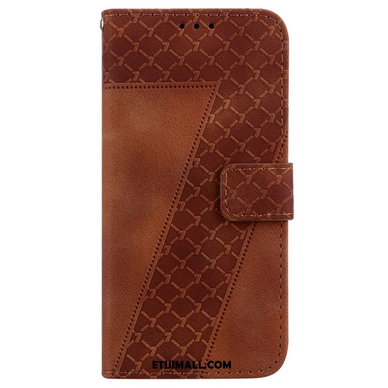 Etui Folio Do Sony Xperia 10 Vi Wzór 7 Z Paskiem