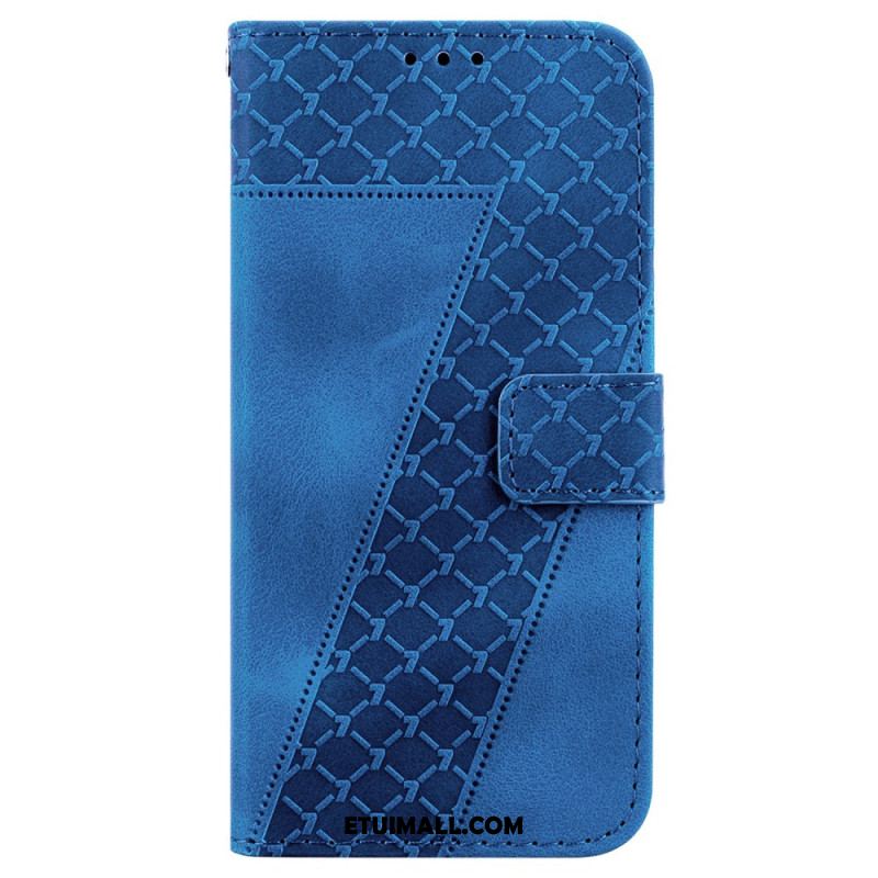 Etui Folio Do Sony Xperia 10 Vi Wzór 7 Z Paskiem