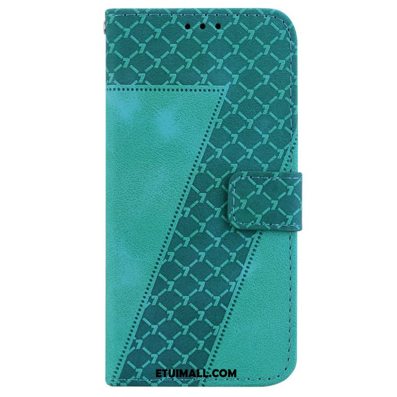 Etui Folio Do Sony Xperia 10 Vi Wzór 7 Z Paskiem