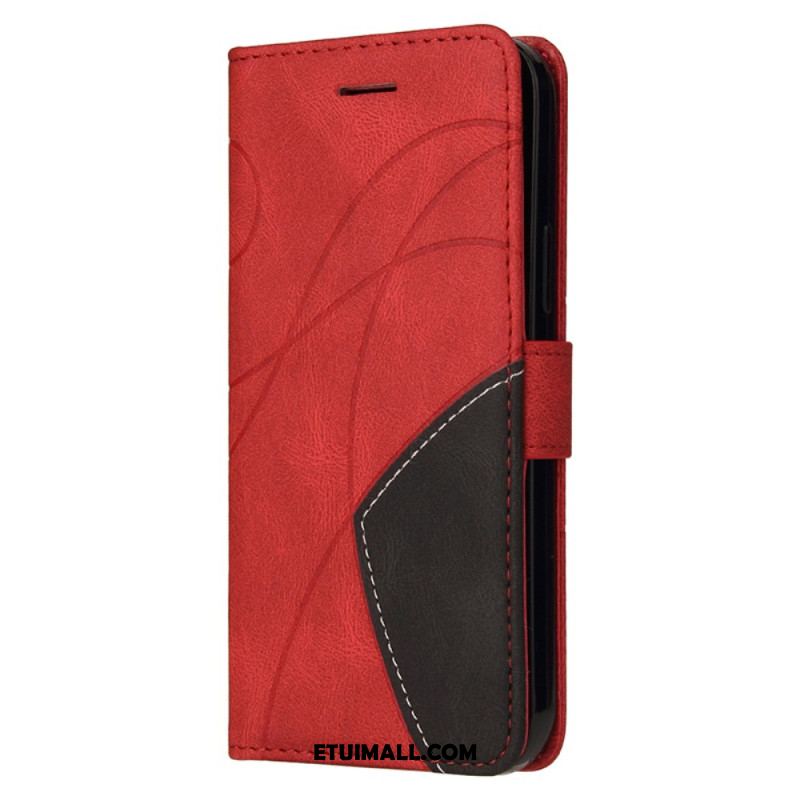 Etui Folio Do Xiaomi 14 Linie Dwukolorowe