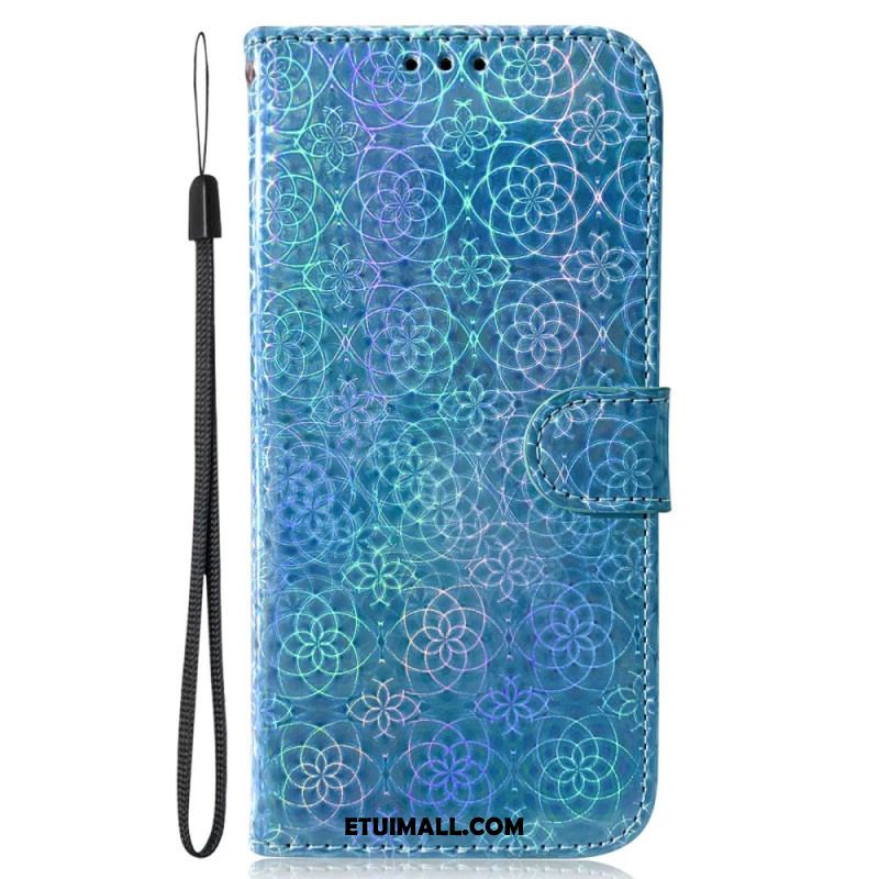 Etui Folio Do Xiaomi 14 Paski W Stylu Disco