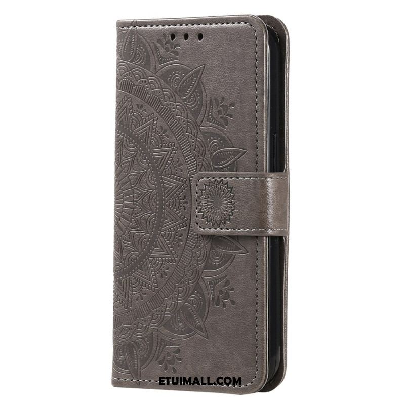 Etui Folio Do Xiaomi 14 Pro Mandala Słońce Z Paskiem