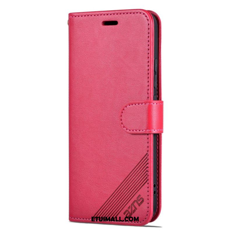 Etui Folio Do Xiaomi 14 Skórzany Styl Azns