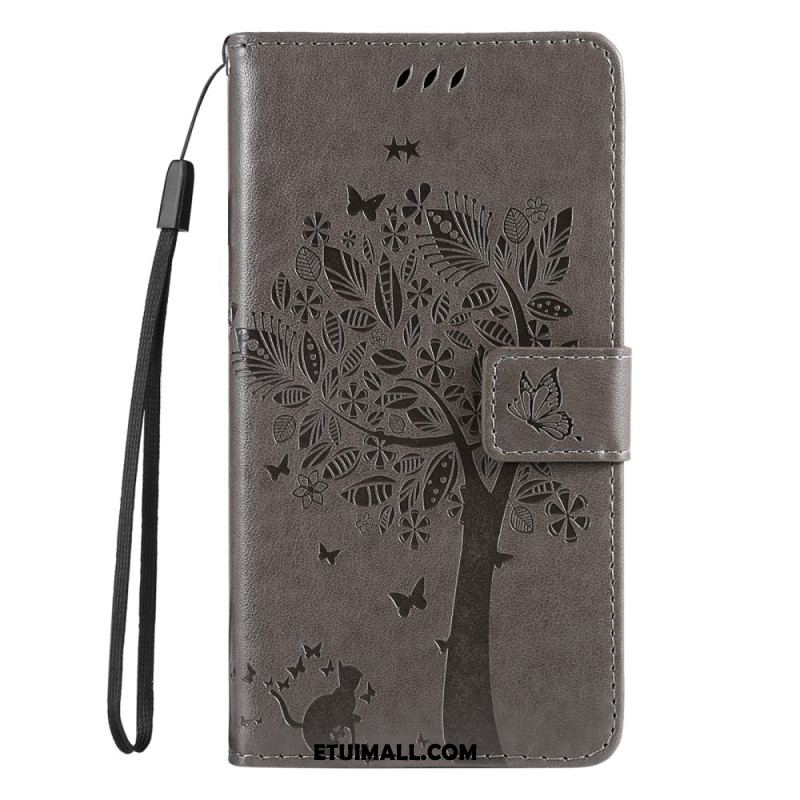 Etui Folio Do Xiaomi 14t Kot I Drzewo