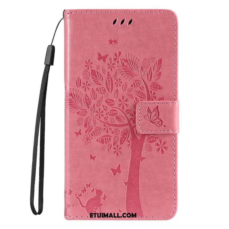 Etui Folio Do Xiaomi 14t Kot I Drzewo