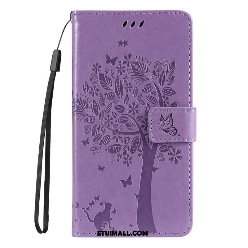 Etui Folio Do Xiaomi 14t Kot I Drzewo