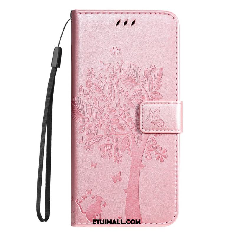 Etui Folio Do Xiaomi 14t Kot I Drzewo