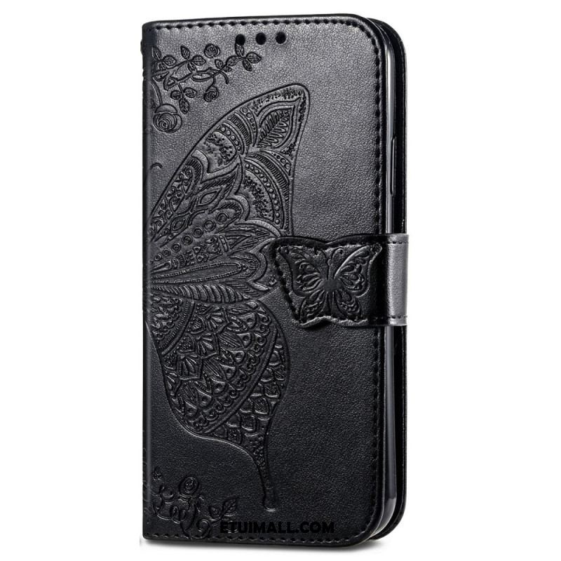 Etui Folio Do Xiaomi 14t Pro Barokowy Motyl