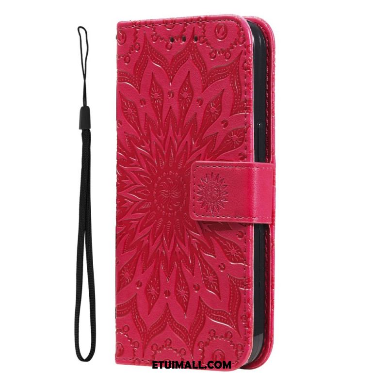 Etui Folio Do Xiaomi 14t Pro Mandala Z Paskiem