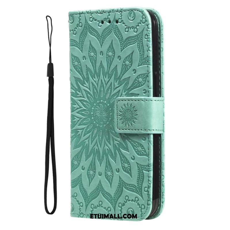 Etui Folio Do Xiaomi 14t Pro Mandala Z Paskiem