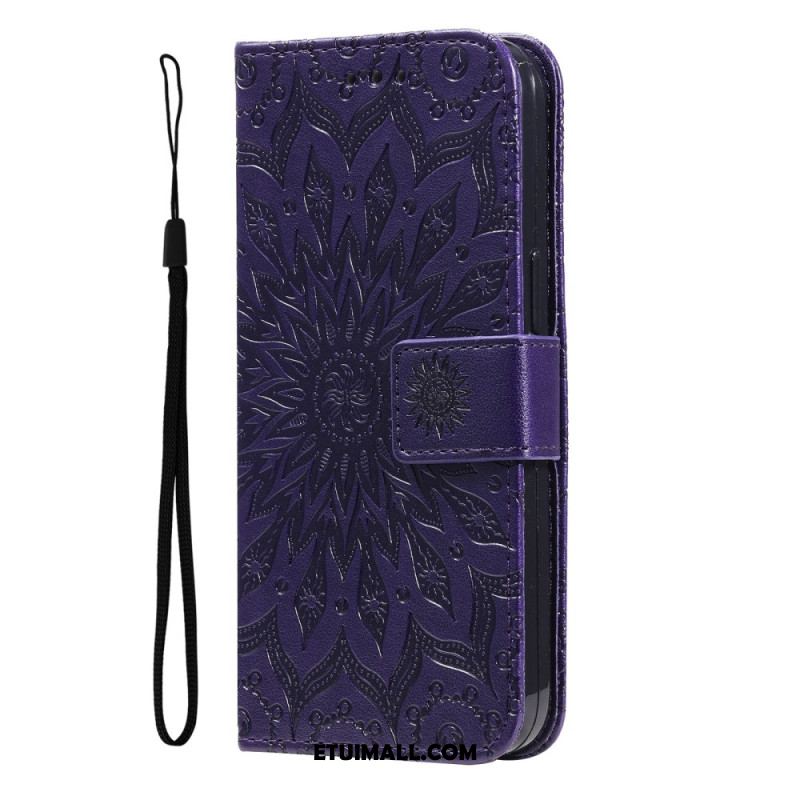 Etui Folio Do Xiaomi 14t Pro Mandala Z Paskiem