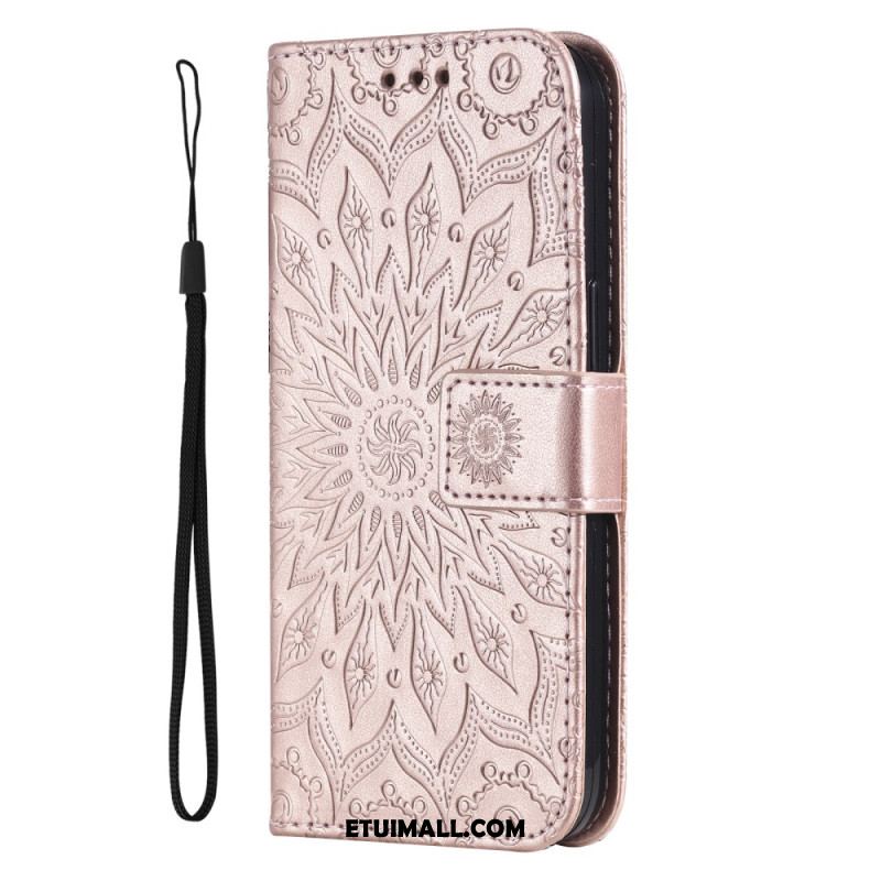 Etui Folio Do Xiaomi 14t Pro Mandala Z Paskiem