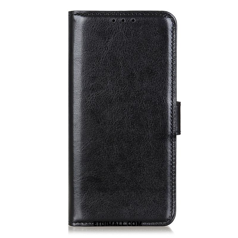 Etui Folio Do Xiaomi 14t Woskowana Imitacja Skóry