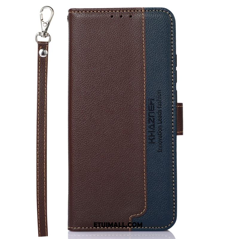 Etui Folio Do Xiaomi Redmi Note 13 4g Biclore Blokowanie Rfid Khazneh