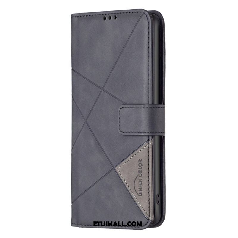 Etui Folio Do Xiaomi Redmi Note 13 4g Diamenty Binfen Kolor