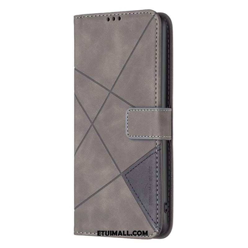 Etui Folio Do Xiaomi Redmi Note 13 4g Diamenty Binfen Kolor