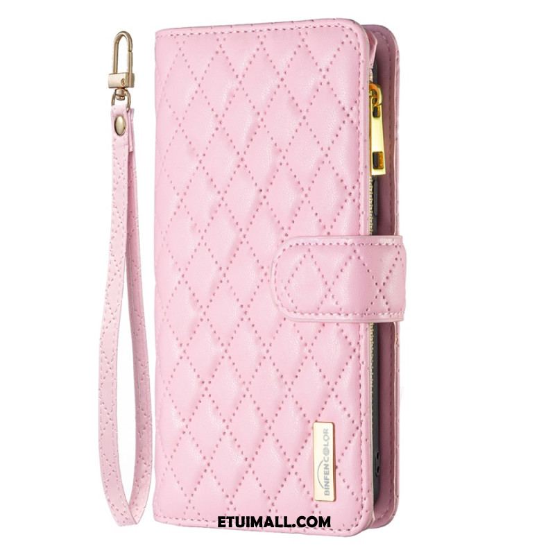 Etui Folio Do Xiaomi Redmi Note 13 4g Pikowana Binfen Kolor